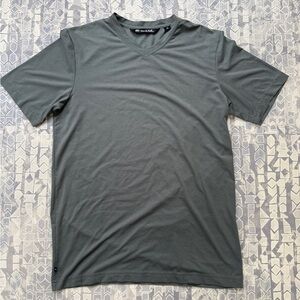 Travis Mathew Gray Short Sleeve V-Neck Tee